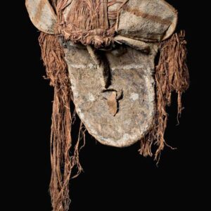 Maschera Ticunas per il rito della pubertà femminile