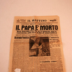 Come parteciperemo - Giornale “Il Mattino”, 9 ottobre 1958