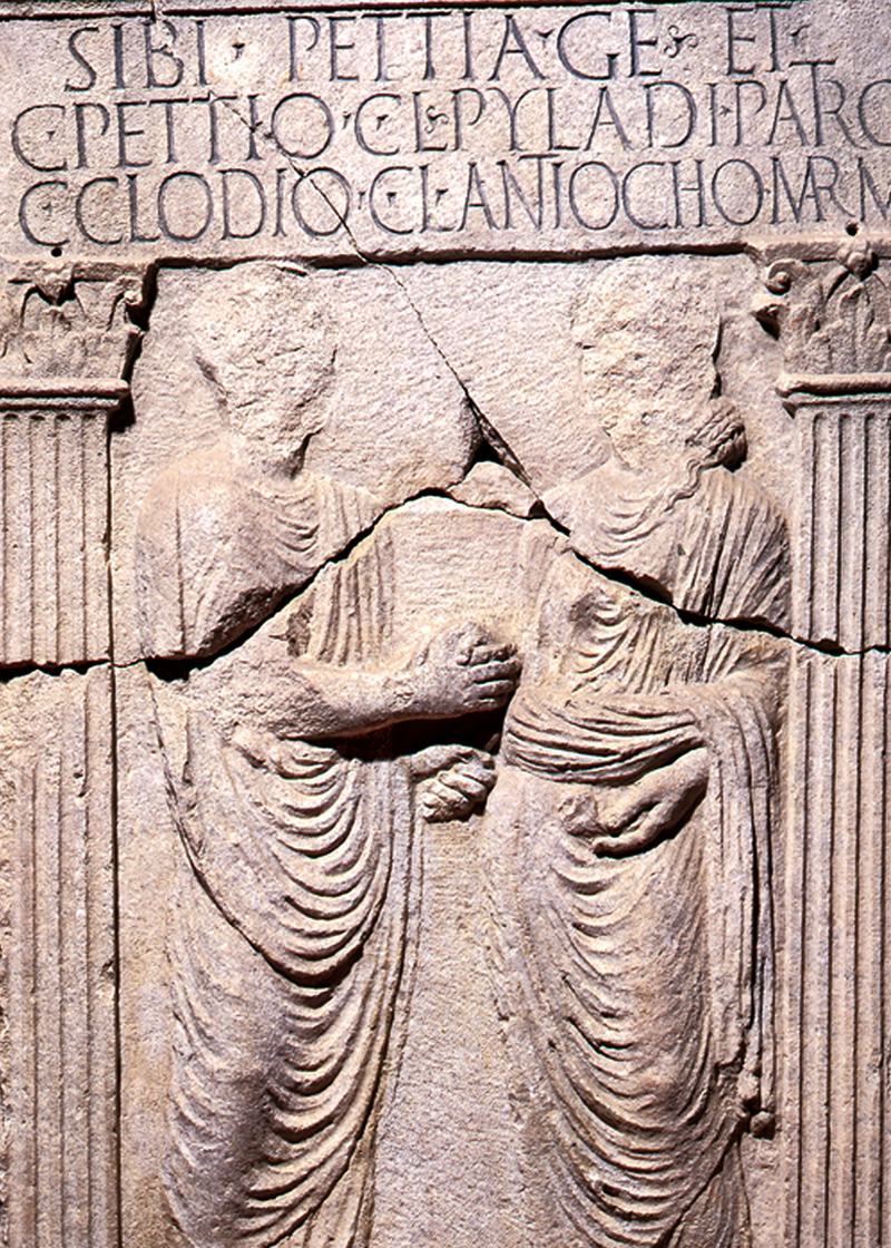 Portico deiMarmi - Stele