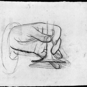Alfonso Chierici - Studio di mano_2