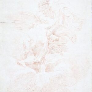 Ambito bolognese (copia da Ludovico Carracci) - Ercole accolto da Giove nell'Olimpo
