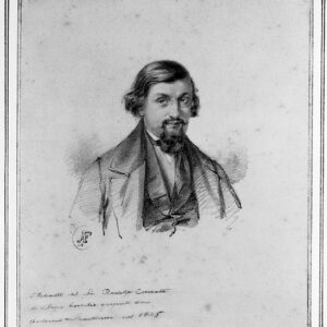 Antonio Fontanesi - Ritratto di Rodolfo Conzetti
