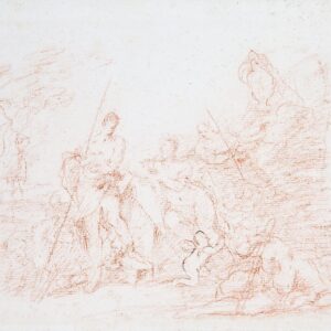 Giovanni Angelo Borroni - Scena della vita di Diana