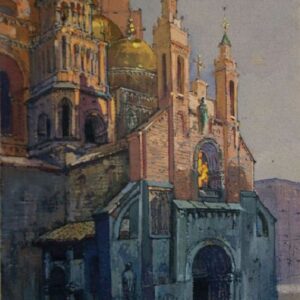 Giulio Ferrari - Scorcio di chiesa