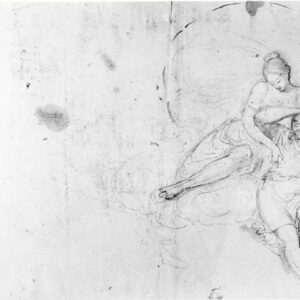 Prospero Minghetti - Studio per Diana e Endimione