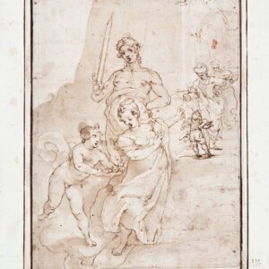 Raffaellino Motta, detto Raffaellino da Reggio - Martirio di Santa Dorotea