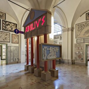 Allestimento mostra Via Emilia 187 a.C. - 2017. Foto © Carlo Vannini