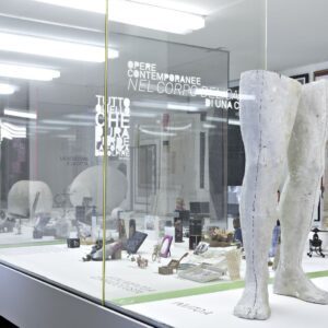 Allestimento mostra Tutto tondo. Foto © Carlo Vannini