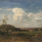 Antonio Fontanesi, Le nubi, 1880, olio su tela, Torino, GAM-Galleria Civica d’Arte Moderna e Contemporanea