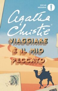 Paesaggio desertico con silhouette di viaggiatore su cammello. copertina libro