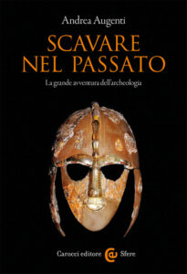 Copertina di libro con Elmo medievale dallo scavo di Sutton Hoo
